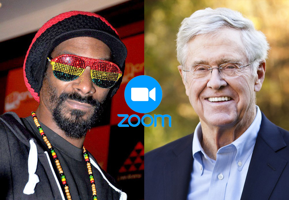 You are currently viewing Koch-backed group joins marijuana push after Zoom with Snoop Dogg